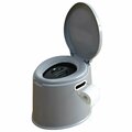 Fiesta Portable Travel Toilet with Pop Up Tent Sun Shelter for Camping and Hiking FI3177849